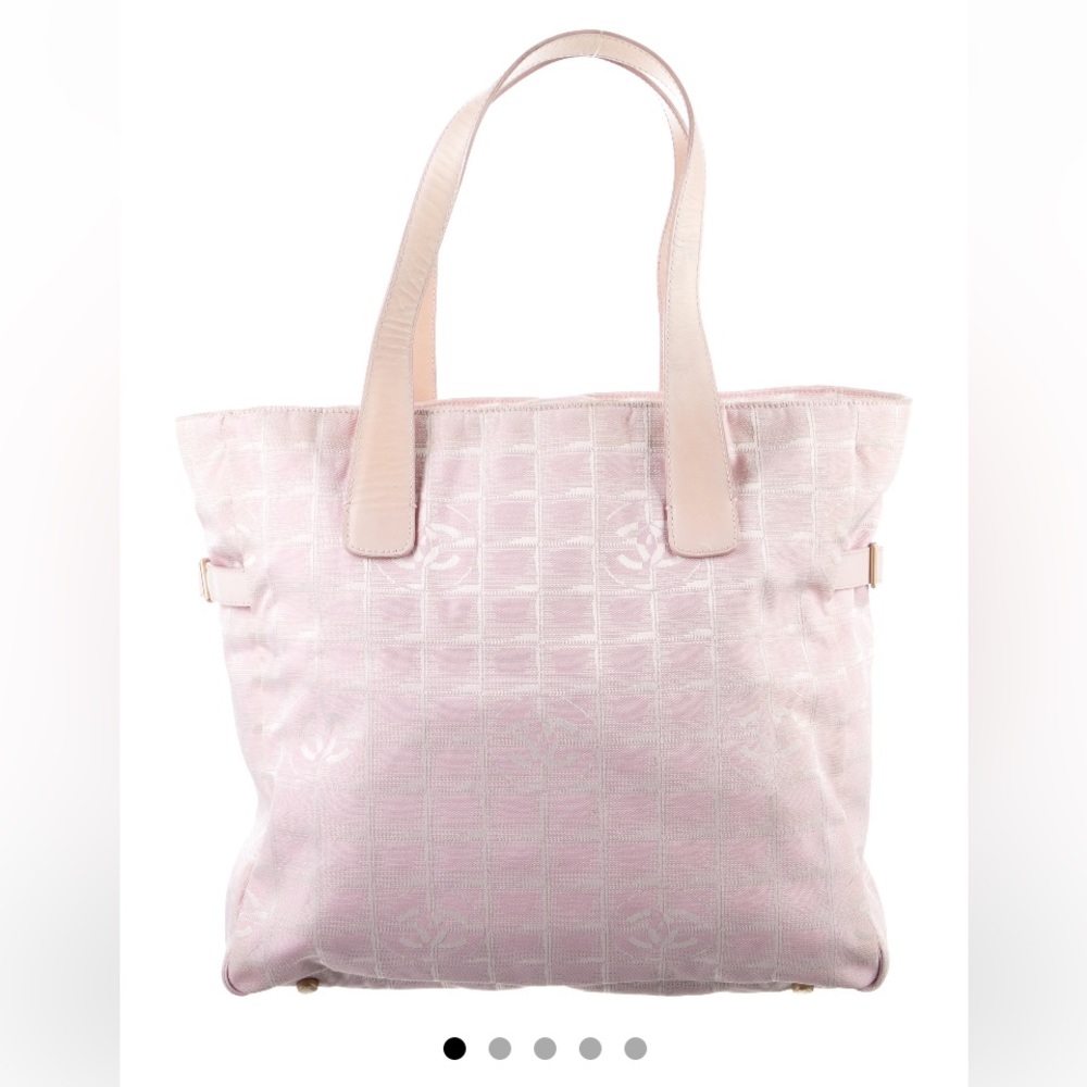 Chanel Large Travel Ligne Tote Pink